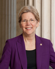 US Senator Elizabeth Warren